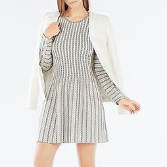 BCBGMaxAzria Dresses & Skirts - NWT BCBGMaxAzria Women's Long-Sleeve A-Line Dress